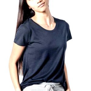 Jcrew silky back NAVY tee